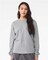 BELLA + CANVAS Heavyweight Long Sleeve Crewneck T-Shirt for Streetwear Style & Layering Wear Essential Tee